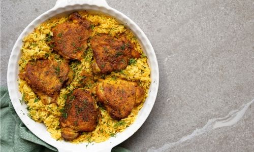 Spiced Chicken Pilaf